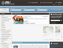 Tablet Screenshot of m2maroc.com